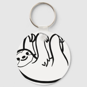 Porte-clés paresseux - Sloth drôle