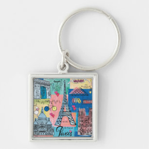 Porte-clés Paris, France