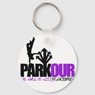 Porte-clés Parkour