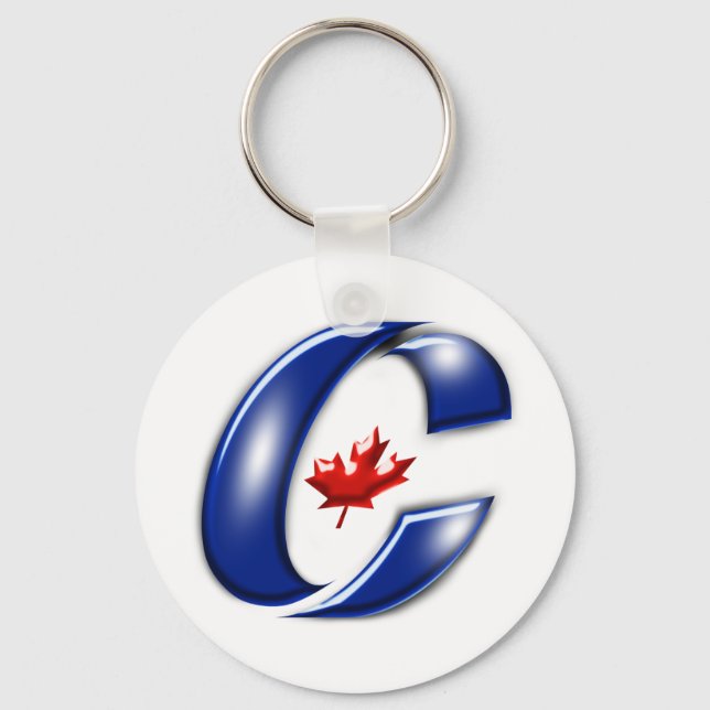 Porte-clés Parti conservateur du Canada Marchandises politiqu (Recto)