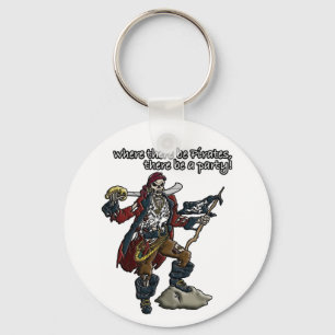 Porte-clés Parti pirate