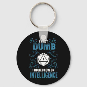 Porte-clés Pas Bête - Joueur de Rpg à Faible Intelligence sur