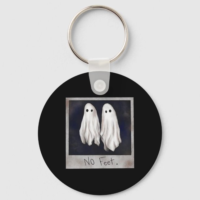 Porte-clés Pas de pieds Ghost Halloween Witch Lydia Bleach Éf (Recto)
