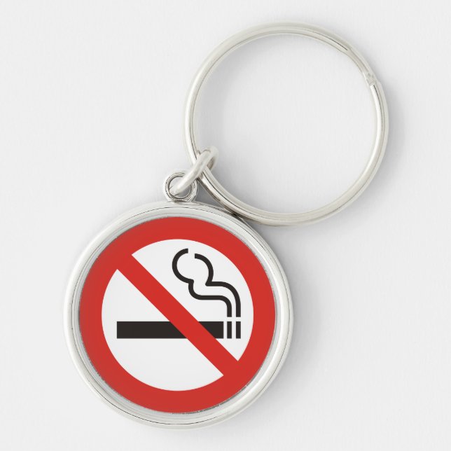 Porte-clés Pas de tabac (Devant)