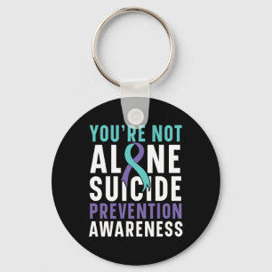 Porte-clés Pas seule Dépression Prévention Suicide Sensibilis