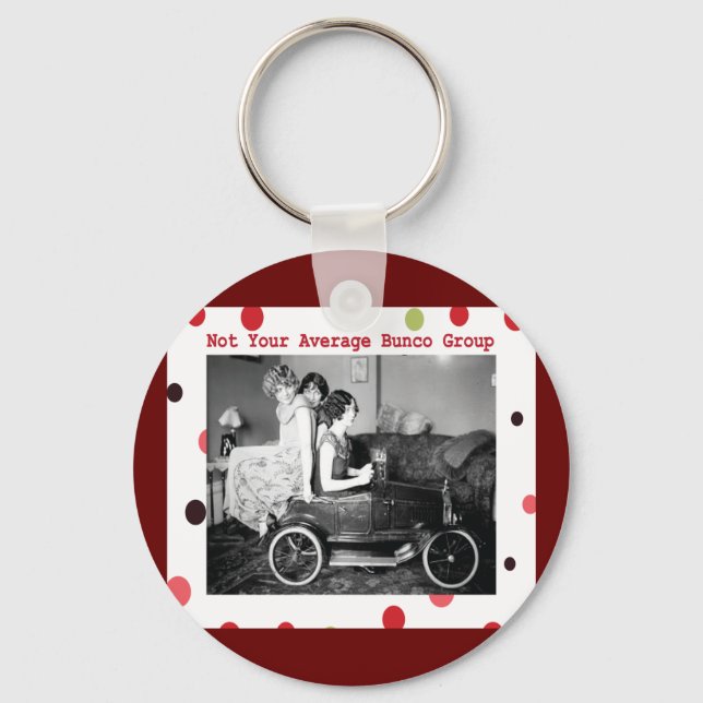 Porte-clés pas votre groupe de bunco moyen (Recto)