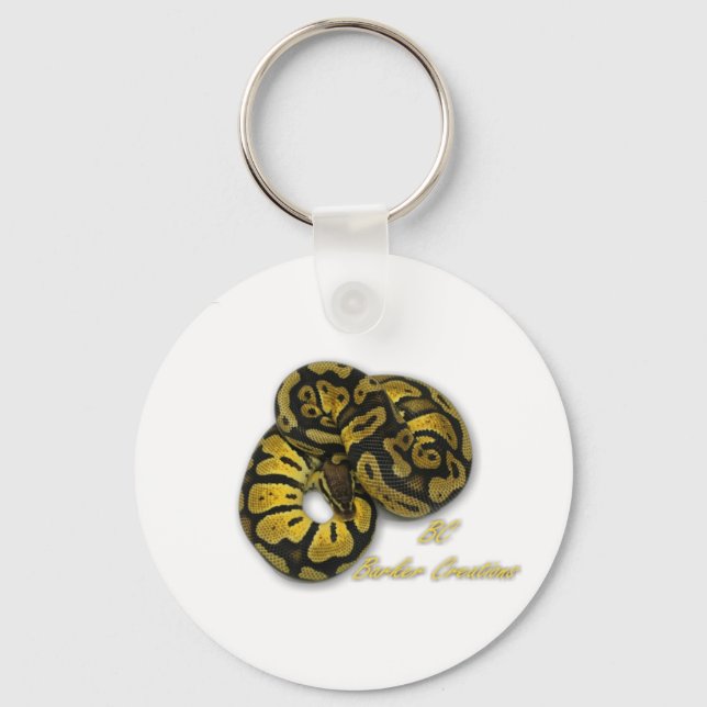 Porte-clés Pastel Ball Python (Recto)