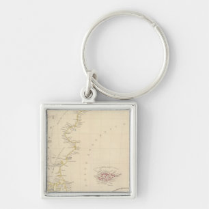 Porte-clés Patagonie, S Shetlands, S Orkneys