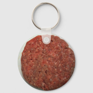 Porte-clés Pâté de hamburger cru