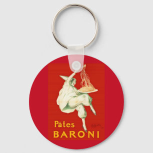 Porte-clés Pates Baroni Cappiello Publicité Vintage