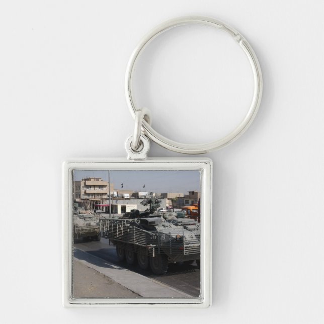 Porte-clés patrouille des soldats (Devant)