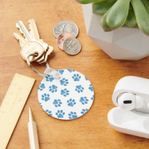 Porte-clés Patrouilles de Doodle, Paws de Chien, Paws Bleus