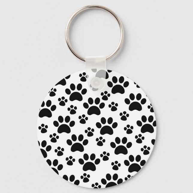 Porte-clés Pattes de chien (Recto)