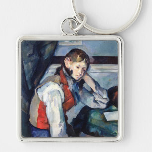 Porte-clés Paul Cezanne - Garçon dans la veste rouge