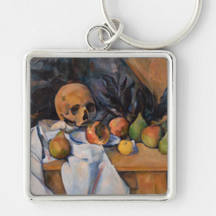Porte-clés Paul Cezanne - La vie morte avec le crâne