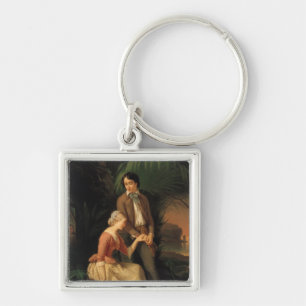 Porte-clés Paul et Virginie