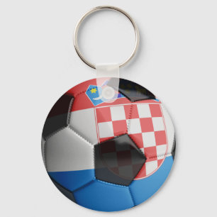 Porte-clés Pavillon de la Croatie