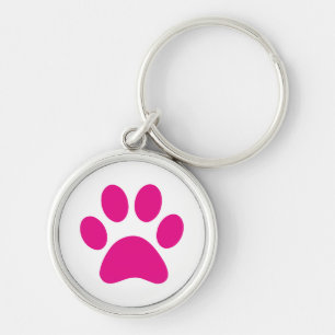 Porte-clés Paw Print     Keychain
