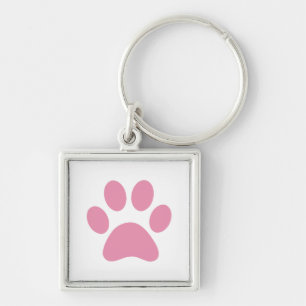 Porte-clés Paw Print Keychain