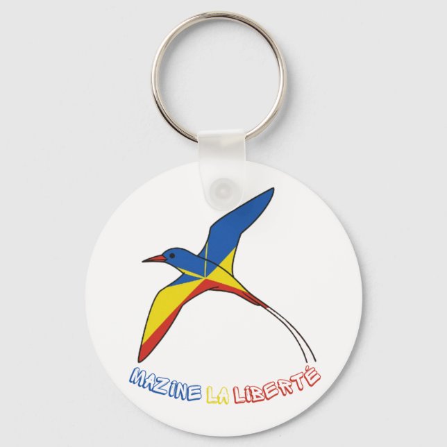 Porte-clés Pays en queue (Recto)