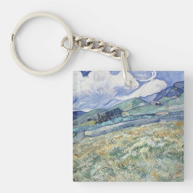 Porte-clés Paysage derrière Saint-Paul Vincent van Gogh (Devant)