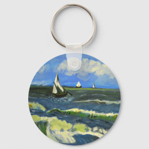 Porte-clés Paysage marin à Saintes-Maries, Van Gogh