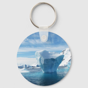 Porte-clés Paysage naturel de l'Iceberg Antarctique