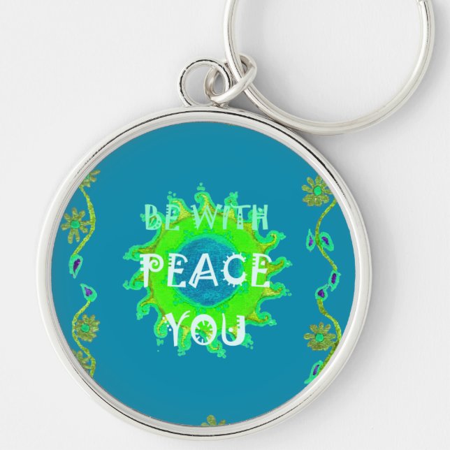 Porte-clés Peace Be with You Art Print (Devant)