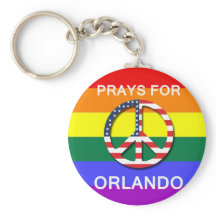 Peace Keychain 5.7 cm - « Prays Sera Orlando "