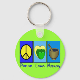 Porte-clés Peace Love