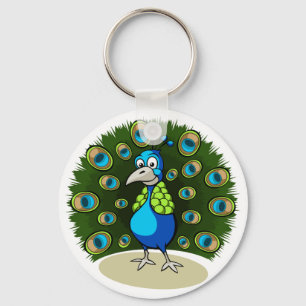 Porte-clés Peacock