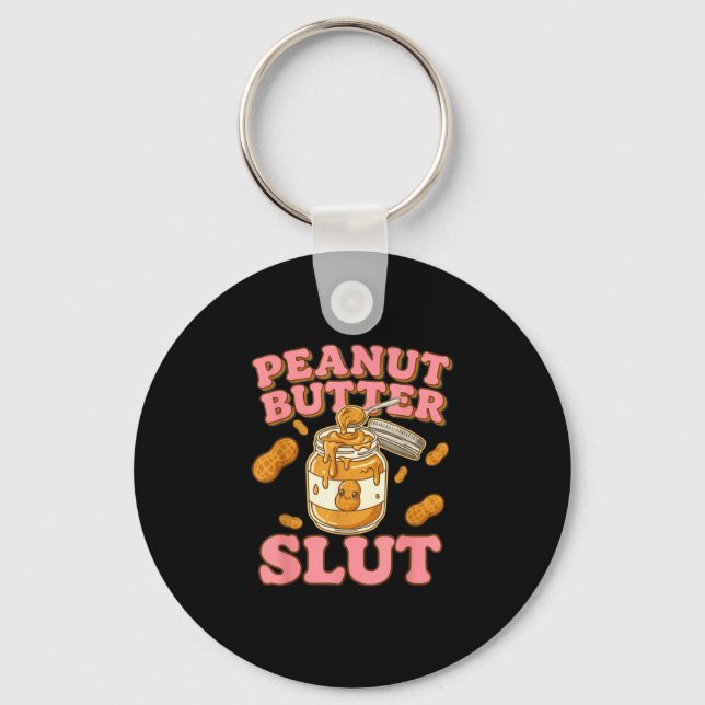 Porte-clés Peanut Butter Funny Peanut Butter Lovers Apparel  (Recto)