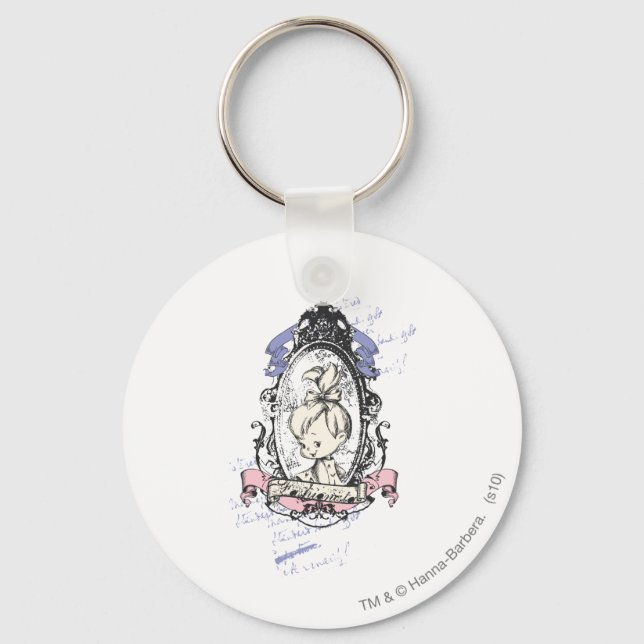 Porte-clés PEBBLES™ Joli En Réflexion (Recto)