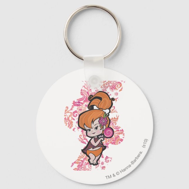 Porte-clés PEBBLES™ Loli (Recto)