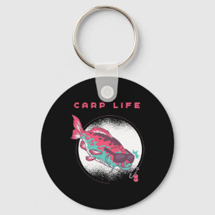 Porte-clés Pêche à la carpe