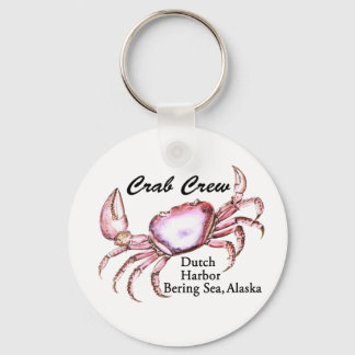 Porte-clés Pêche au crabe de la mer de Béring Alaska