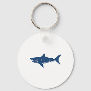 Porte-clés Pêche au requin rétro de Quint's 1975 Vintage (sur