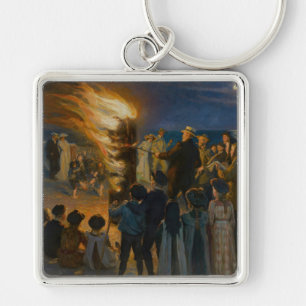 Porte-clés Peder Severin Kroyer - Bonfire de la veille du mil