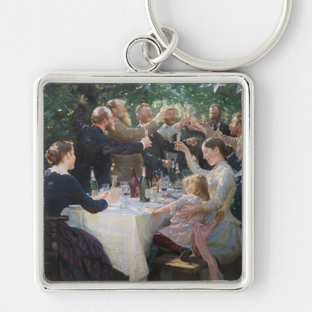 Porte-clés Peder Severin Kroyer - Hip, Hip, Hurrah ! (Devant)