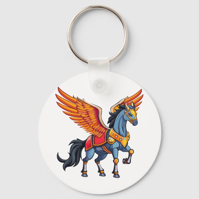 Porte-clés Pégase volant (Recto)