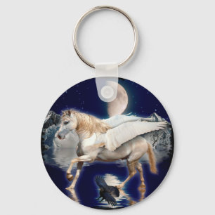 PORTE-CLÉS PEGASUS & NOIR RAVEN