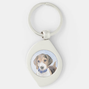 Porte-clés Peinture beagle - Cute Original Chien Art