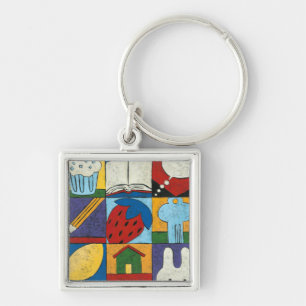 Porte-clés Peinture de divers objets par Chariklia Zarris
