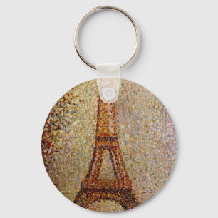 Porte-clés Peinture de Georges Seurat : La Tour Eiffel (1889)