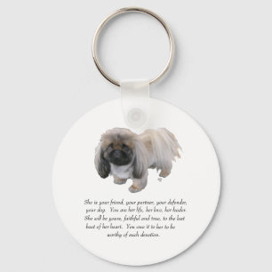 Porte-clés Pekingese Keepsaké - Femme