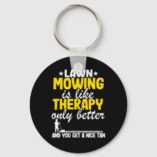 Porte-clés Pelouse Maillot Est Comme Thérapie Jardinage Maill