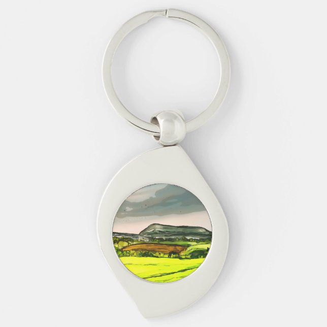 Porte-clés Pendle Hill (Devant)