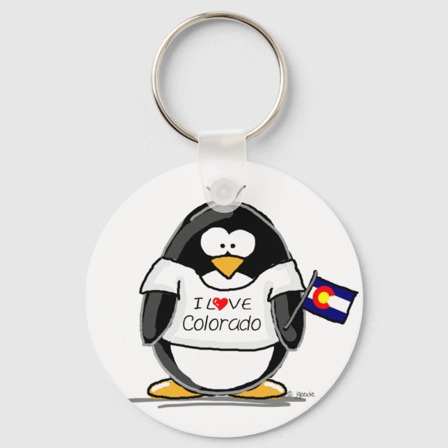 Porte-clés Penguin du Colorado (Recto)