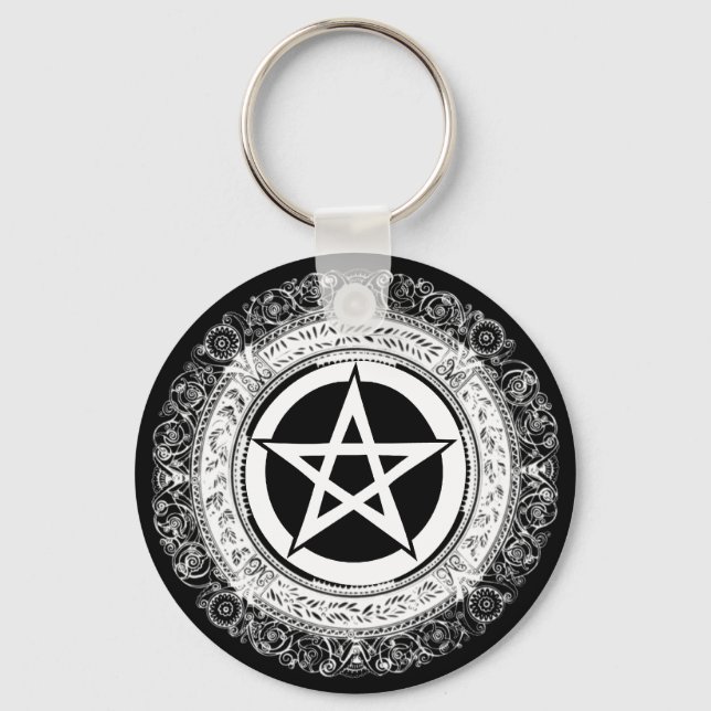 Porte-clés Pentacle ordonné (Recto)