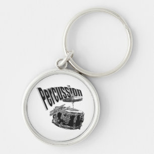 Porte-clés Percussion/Argent